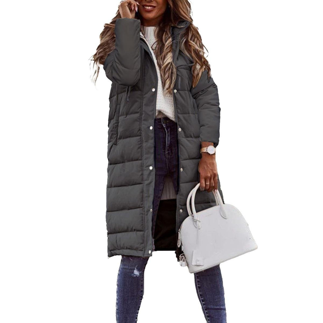 Womens Padded Hoodie Coat Warm Insulated Winter Fit