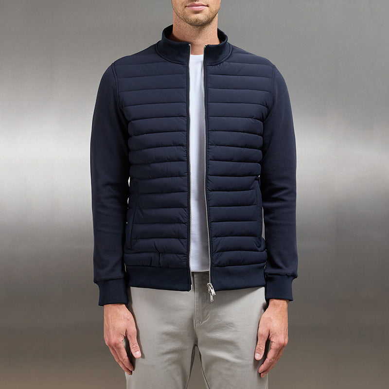 Mens Quilted Lightweight Autumn Jacket