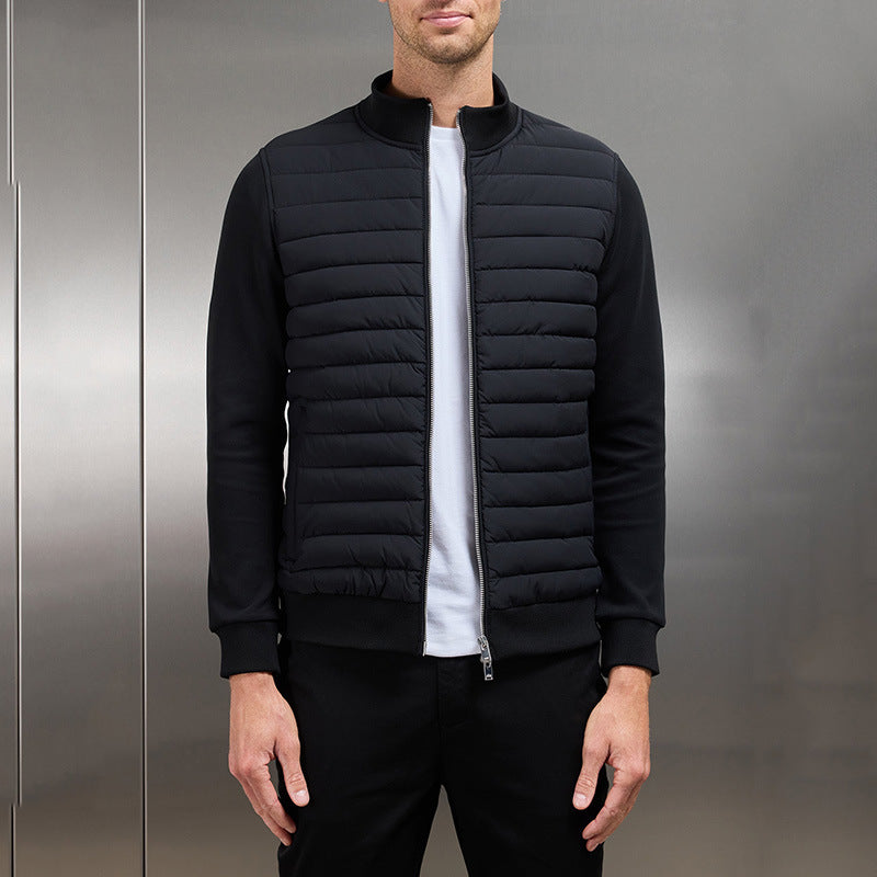 Mens Quilted Lightweight Autumn Jacket