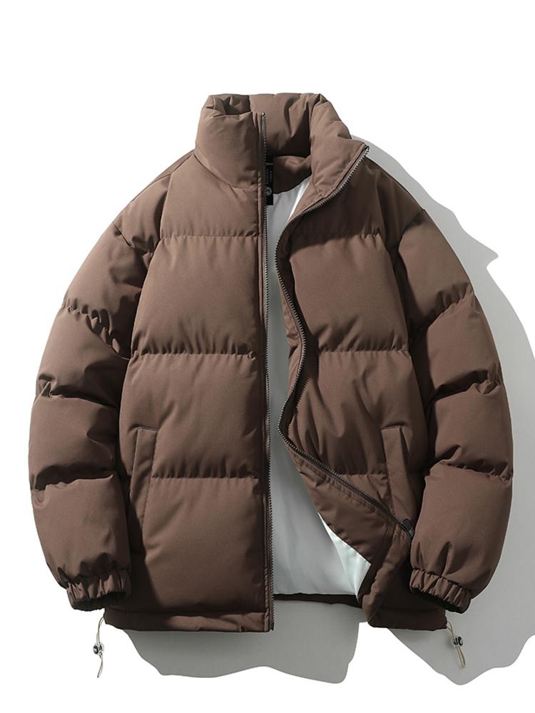 Mens Puffer Jacket Insulated Relaxed Fit - BritishMode