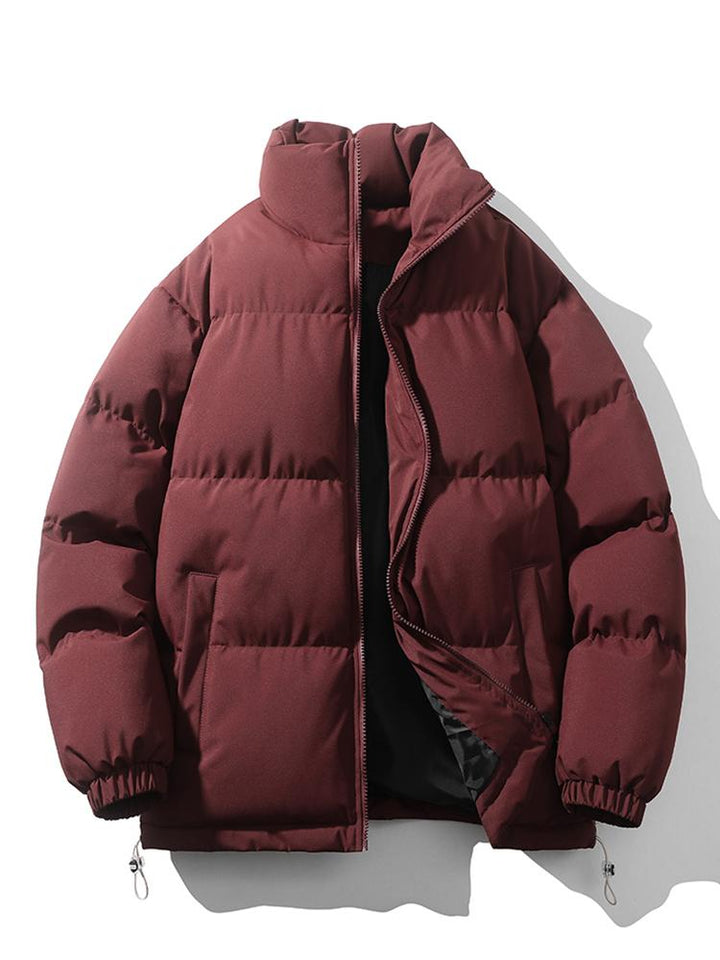 Mens Puffer Jacket Insulated Relaxed Fit