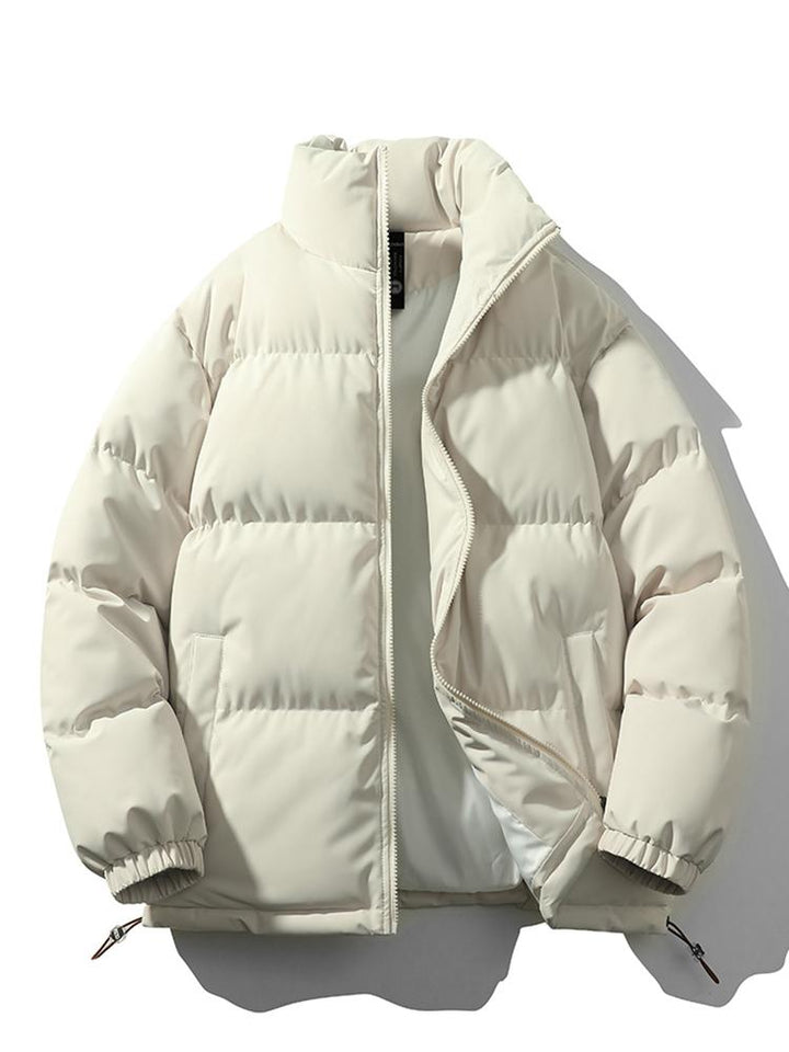 Mens Puffer Jacket Insulated Relaxed Fit