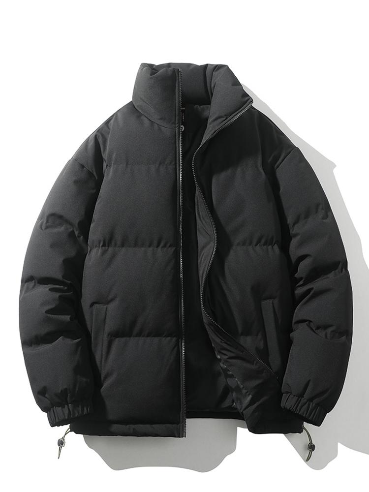 Mens Puffer Jacket Insulated Relaxed Fit