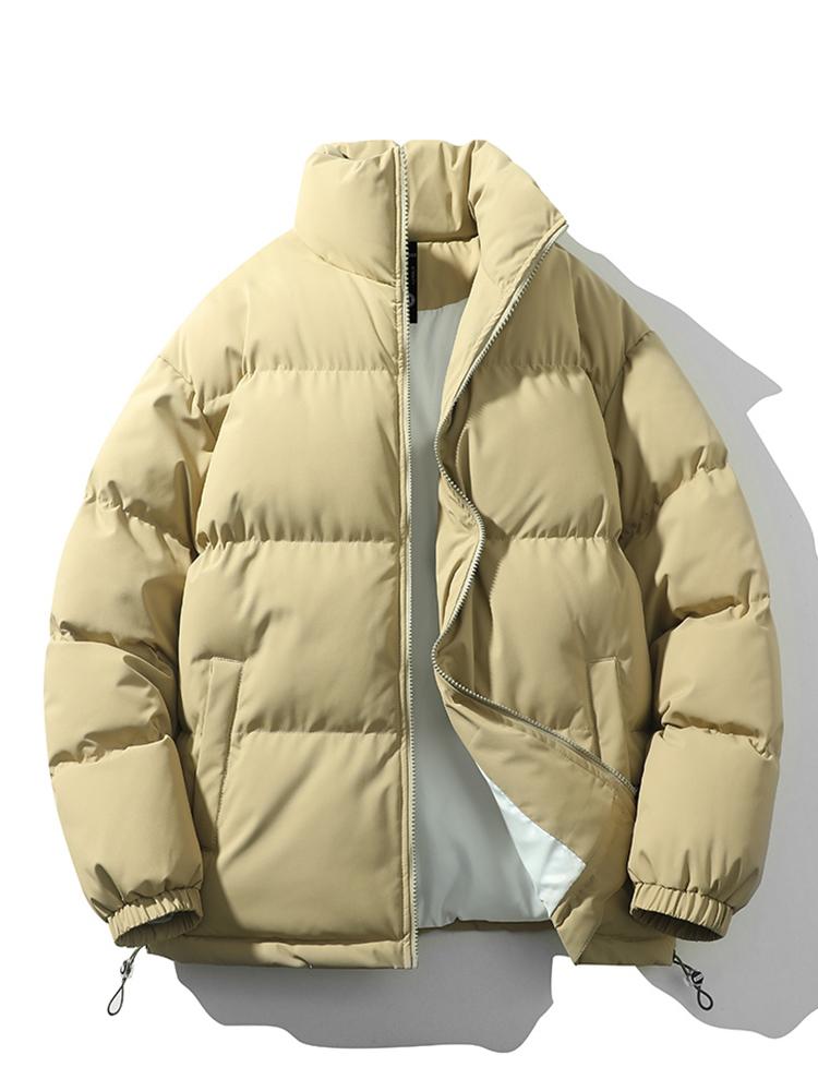 Mens Puffer Jacket Insulated Relaxed Fit