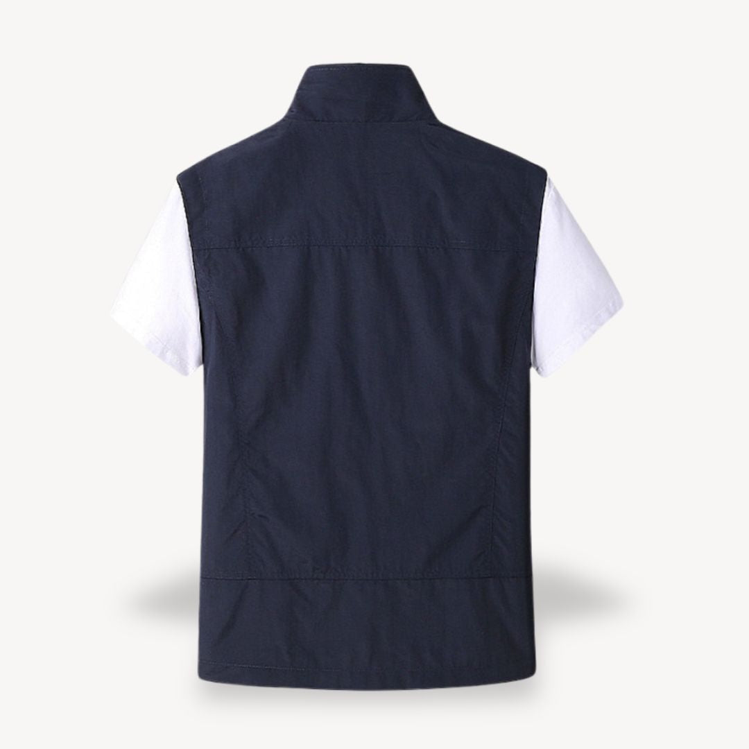 Mens Quilted Vest Lightweight Sleeveless