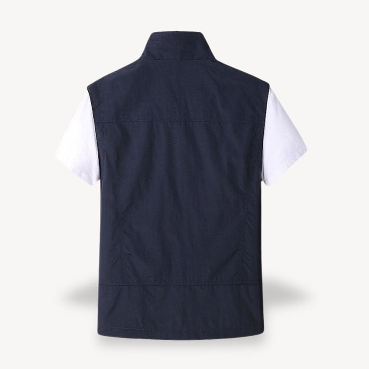 Mens Quilted Vest Lightweight Sleeveless