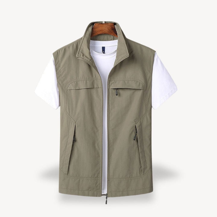 Mens Quilted Vest Lightweight Sleeveless