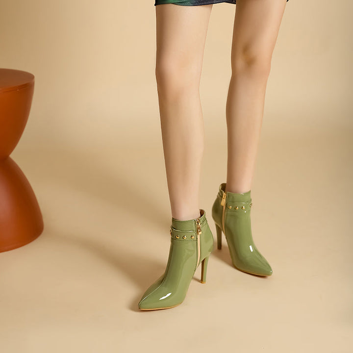 Womens Leather Boots Classic Fit