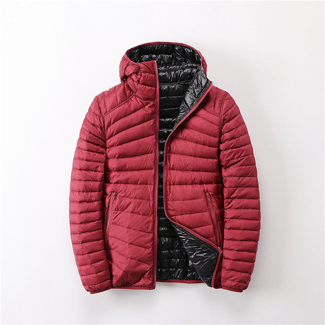 Mens Waterproof Parka Coat with Hood