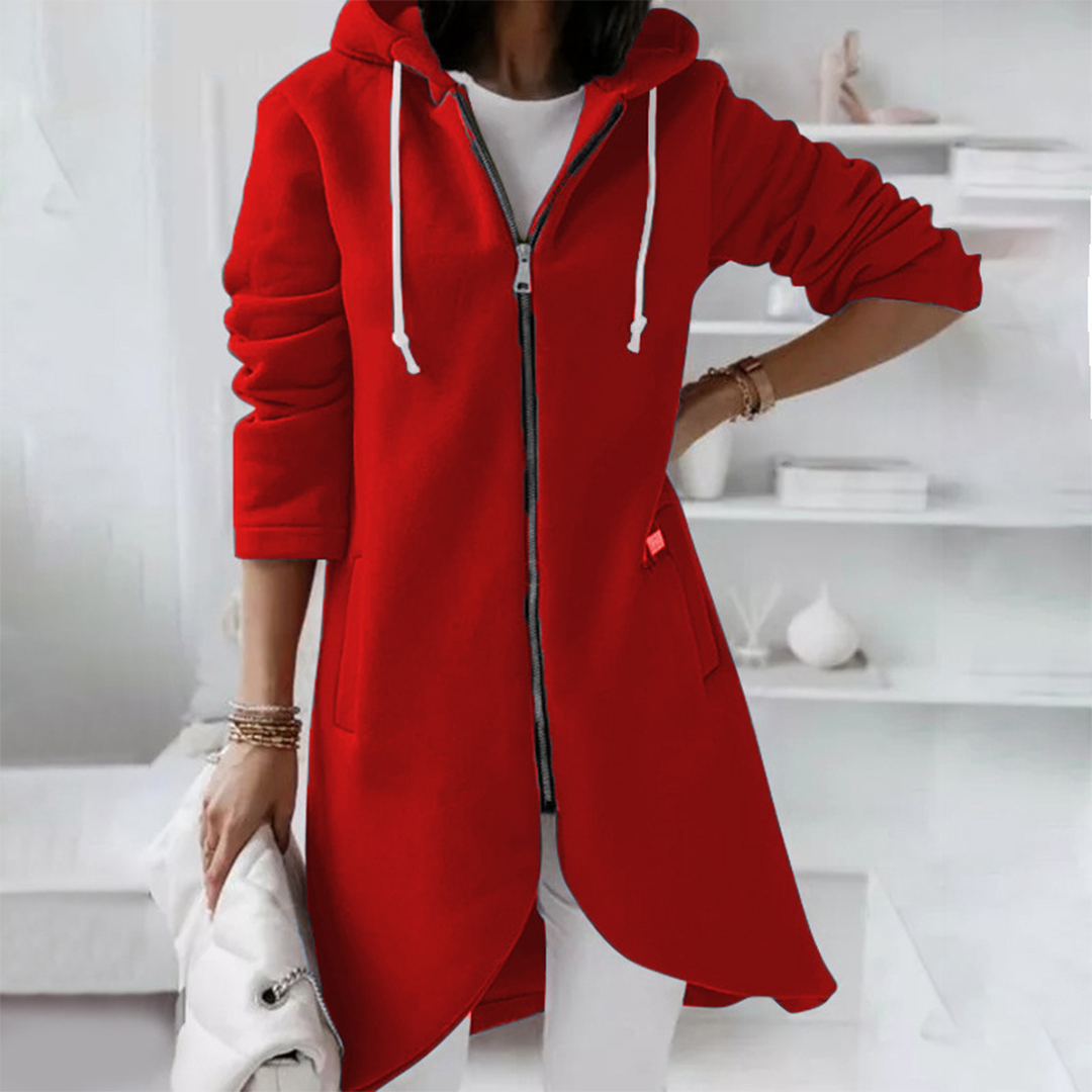 Womens Oversized Hooded Coat Warm Winter Outerwear - BritishMode
