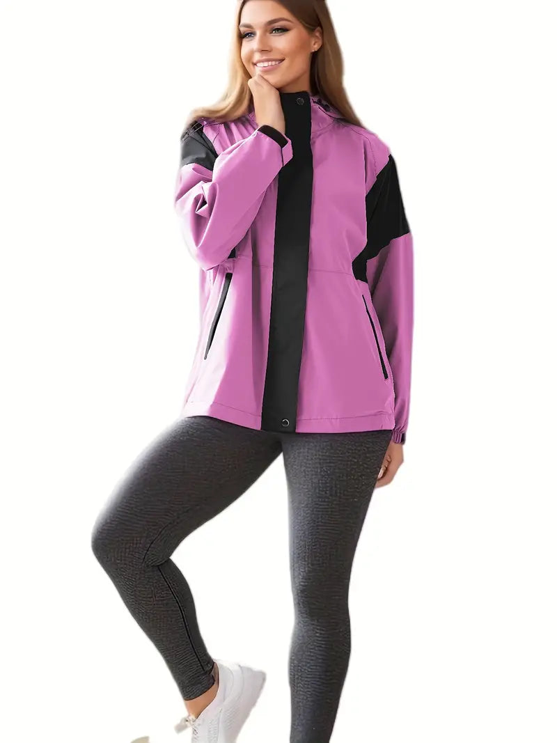 Unisex Waterproof Casual Outdoor Jacket Relaxed Fit - BritishMode