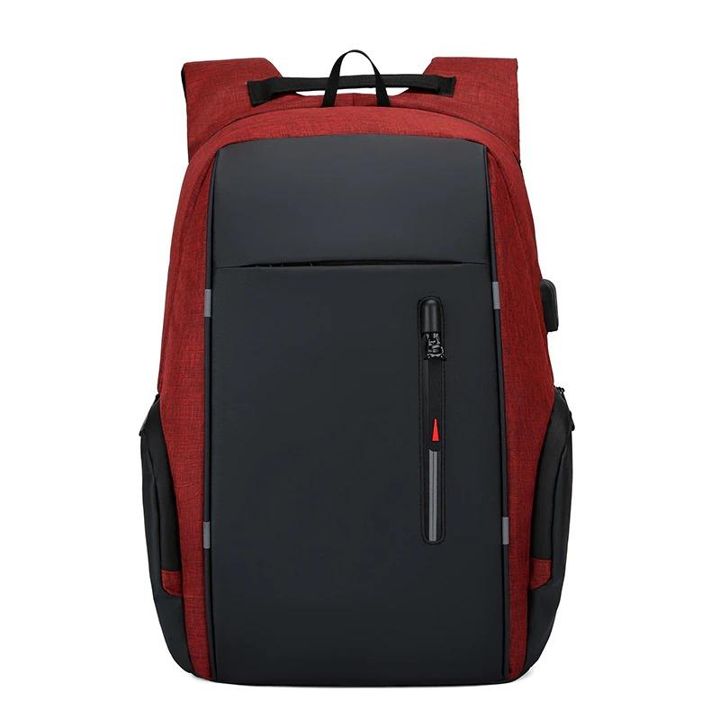 Unisex Waterproof Hiking Backpack with USB Charger and Laptop