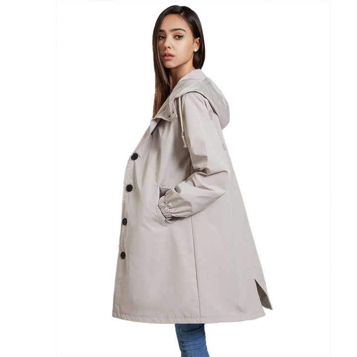 Womens Parka Coat with Hood Insulated Warm Fit
