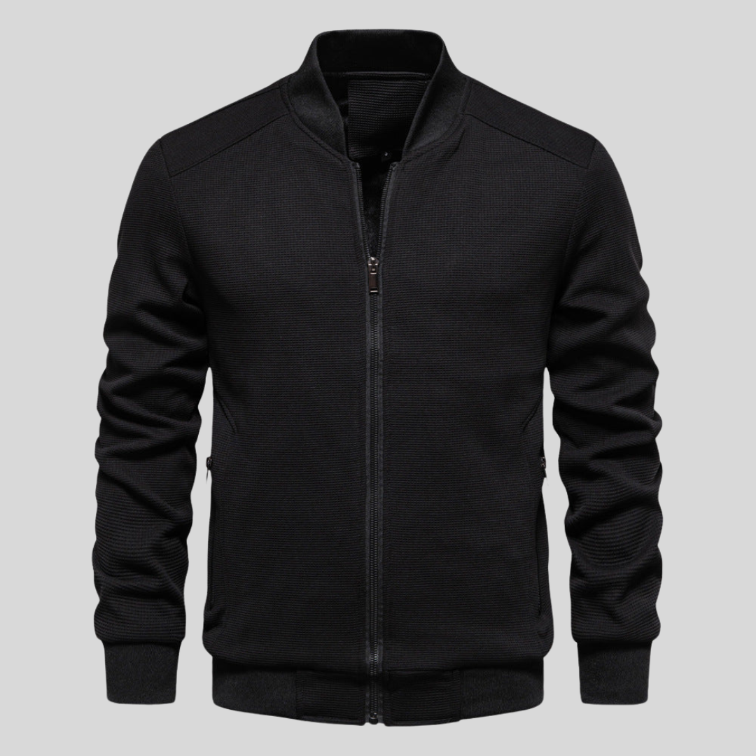 Mens Bomber Jacket Lightweight Weather-Resistant Fit