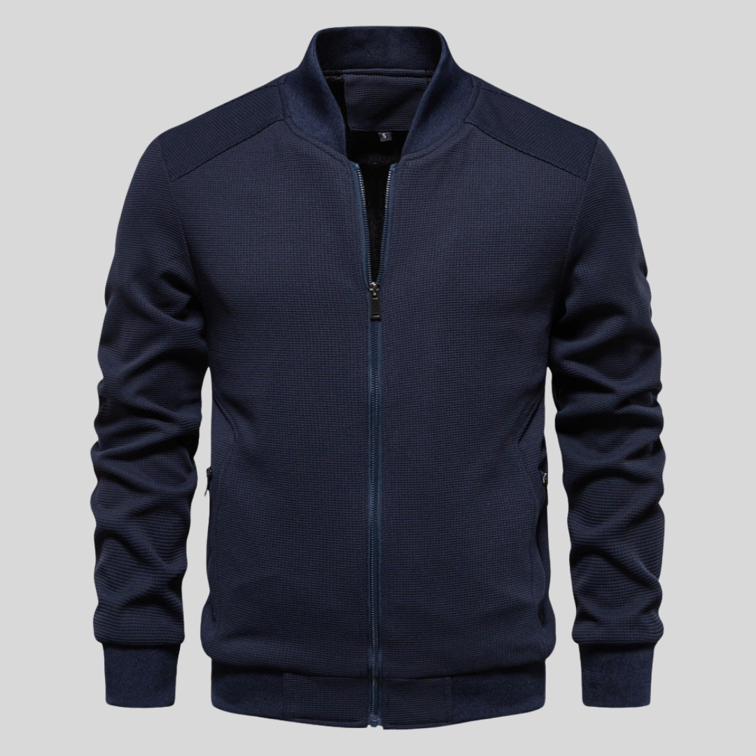 Mens Bomber Jacket Lightweight Weather-Resistant Fit