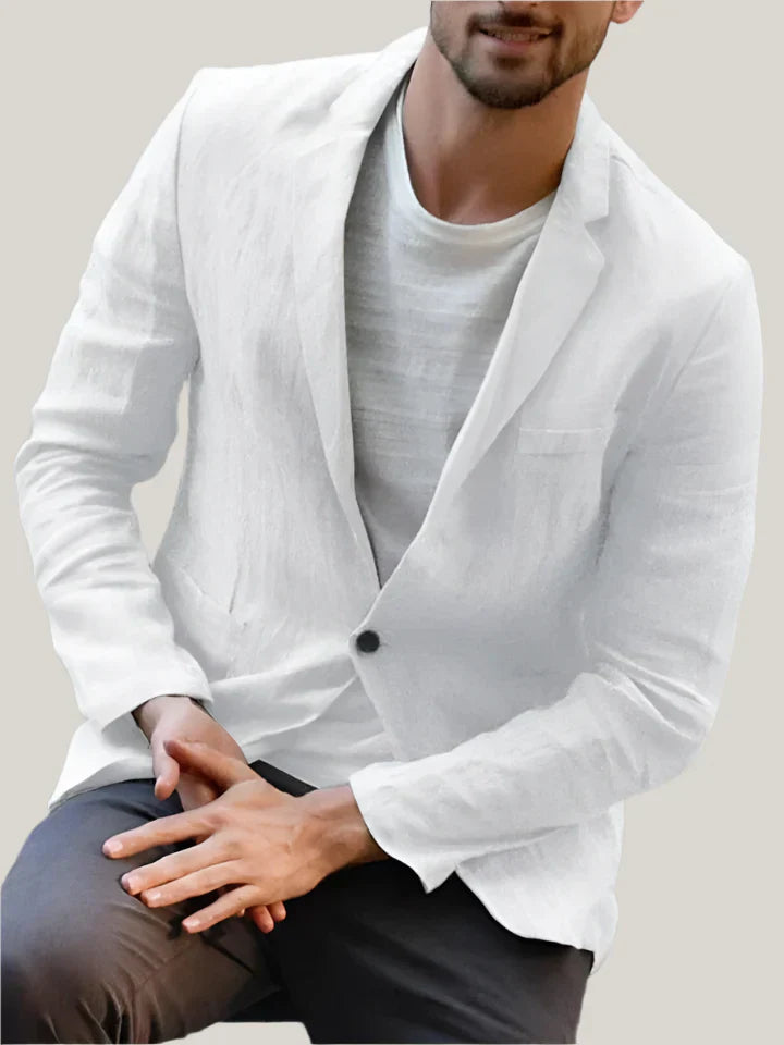 Mens Blazer Jacket Lightweight Casual Summer Fit - BritishMode