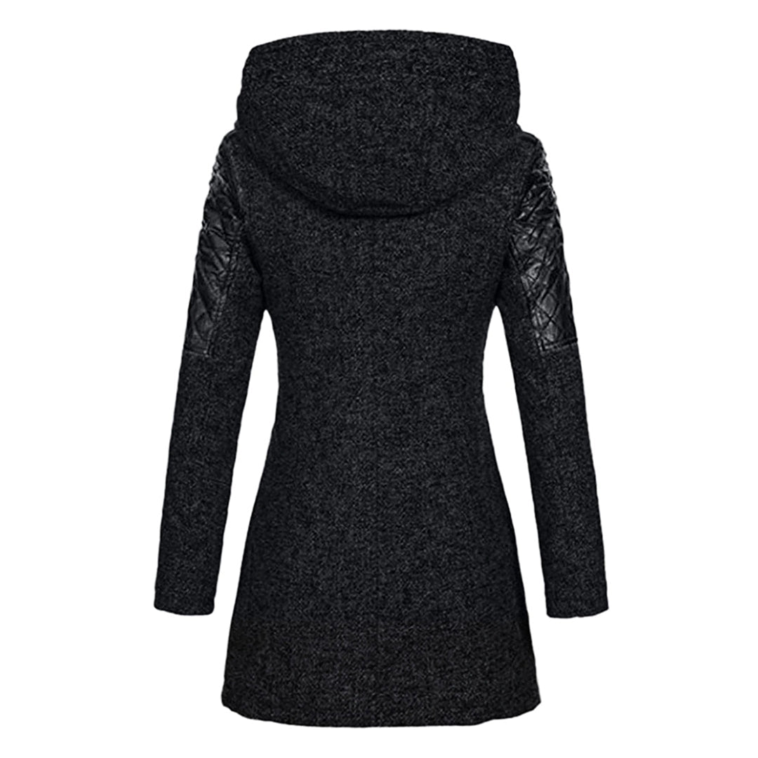 Womens Hooded Winter Coat Insulated Warm Fit
