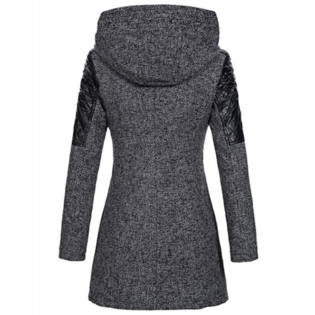 Womens Hooded Winter Coat Insulated Warm Fit