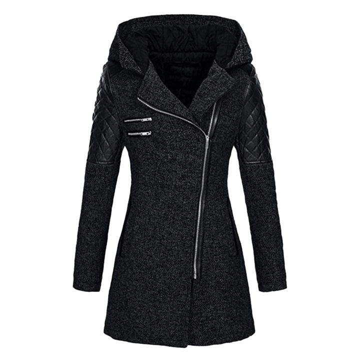 Womens Hooded Winter Coat Insulated Warm Fit