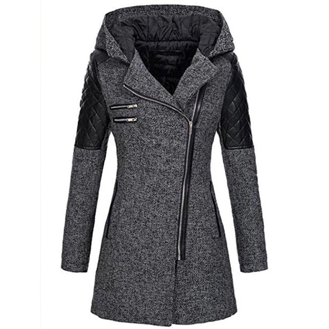 Womens Hooded Winter Coat Insulated Warm Fit - BritishMode