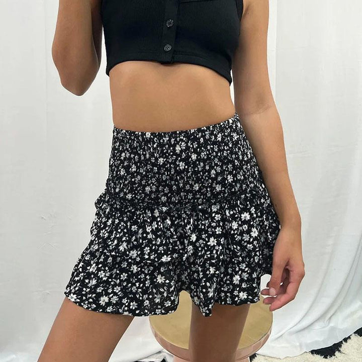 Womens Skirt Lightweight Spring Summer Casual Fit