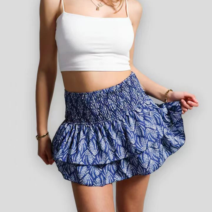 Womens Skirt Lightweight Spring Summer Casual Fit