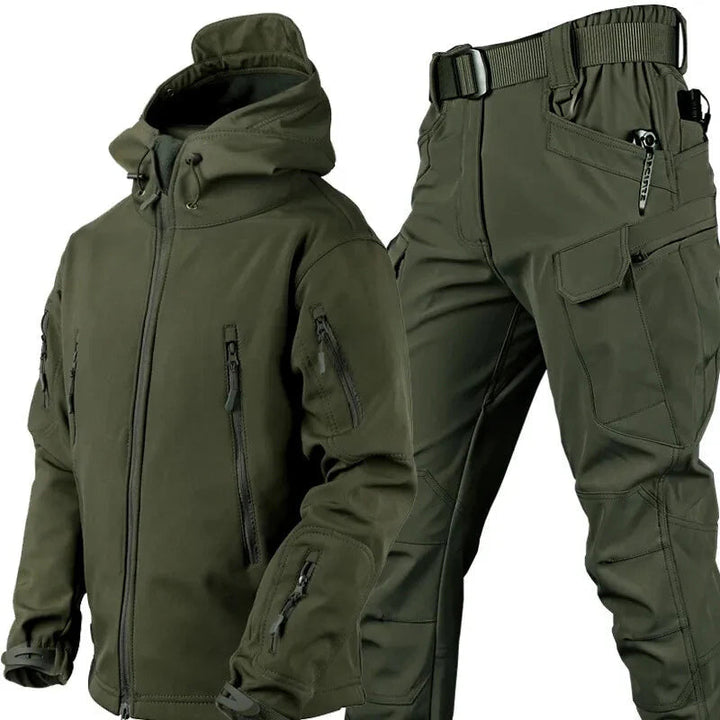 Mens Tactical Outdoor Waterproof Jacket and Pants Set - BritishMode