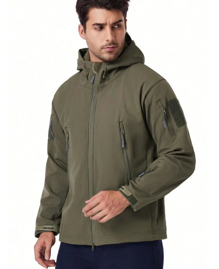 Mens Tactical Outdoor Waterproof Jacket and Pants Set