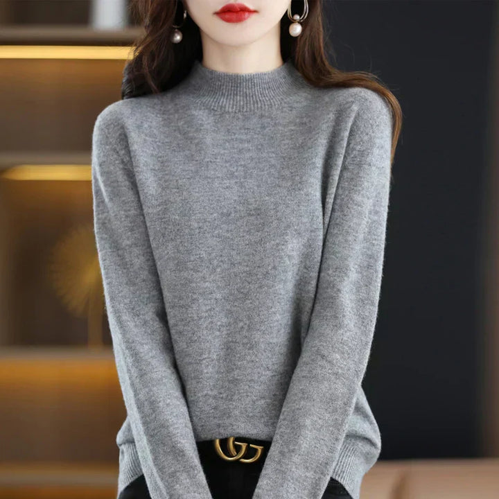 Womens Wool Sweater Cozy Fit Winter