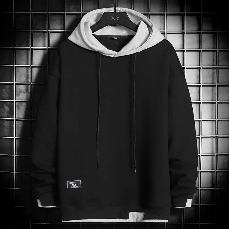 Mens Oversized Hoodie Urban Style Comfortable Fit
