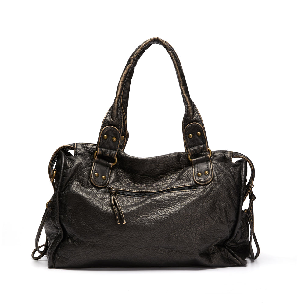 Womens Handbag Leather Structured Style