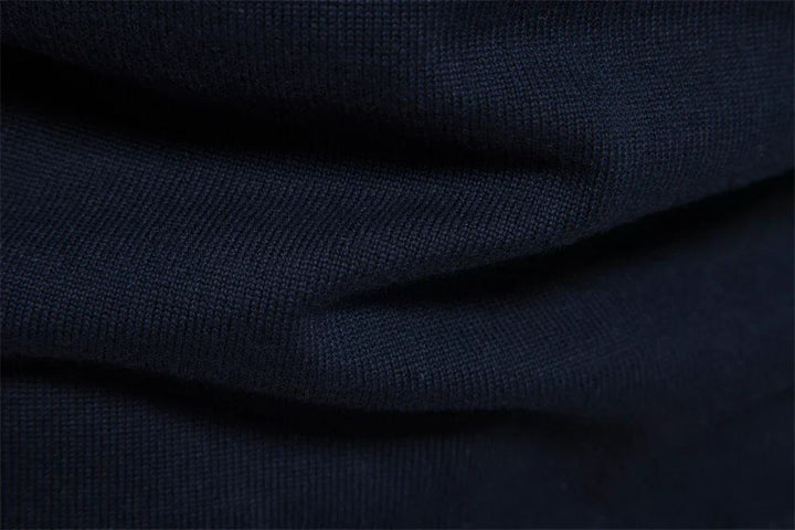 Mens Quarter-Zip Sweater Knit Regular Fit
