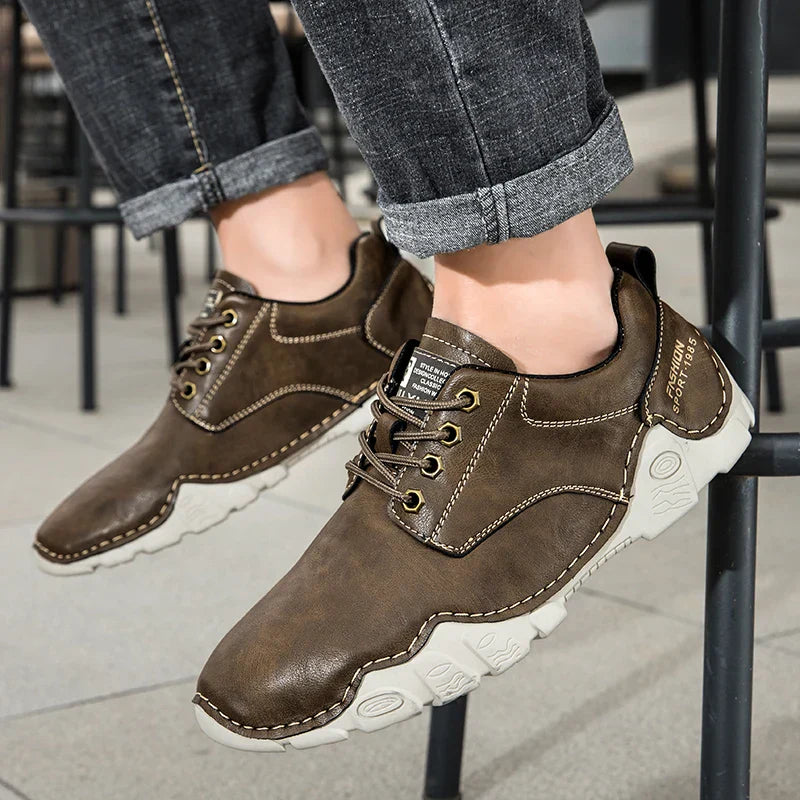 Mens Leather Dress Shoes Genuine Leather