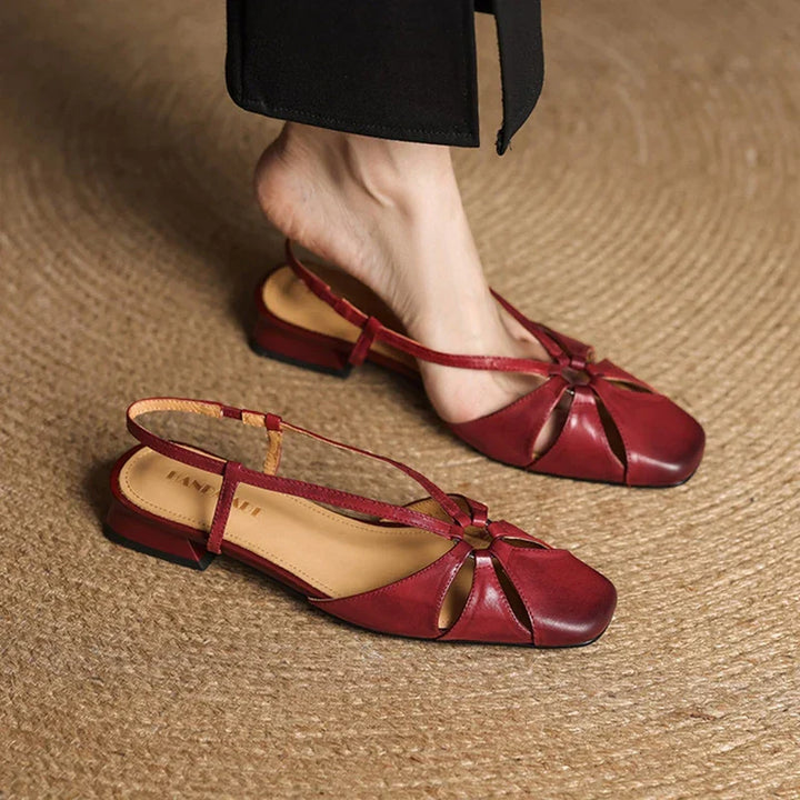 Womens Genuine Leather Sandals Comfortable Fit