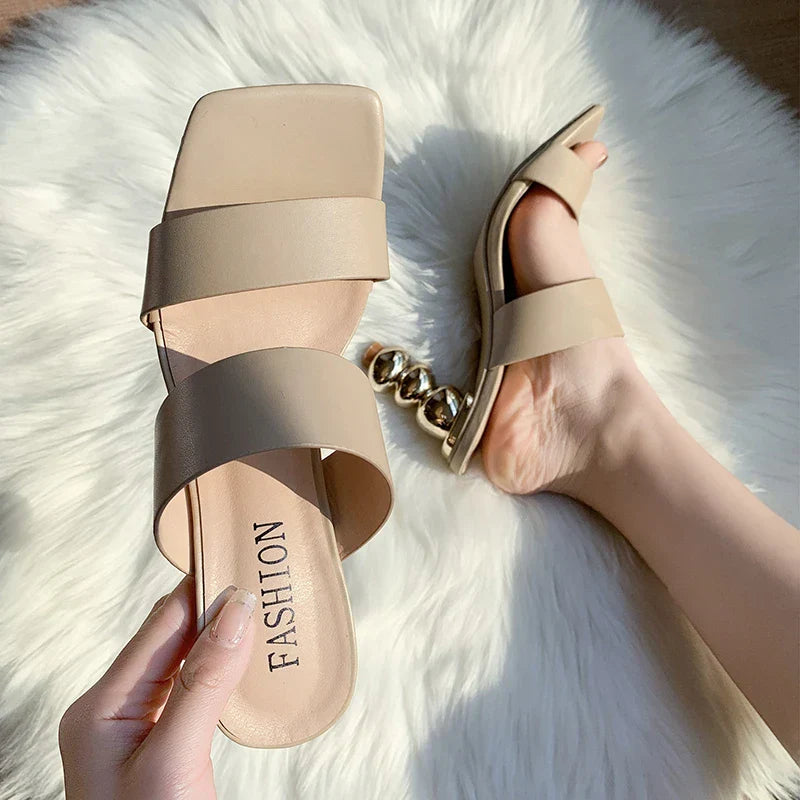 Womens Heeled Shoes Classic Fit - BritishMode