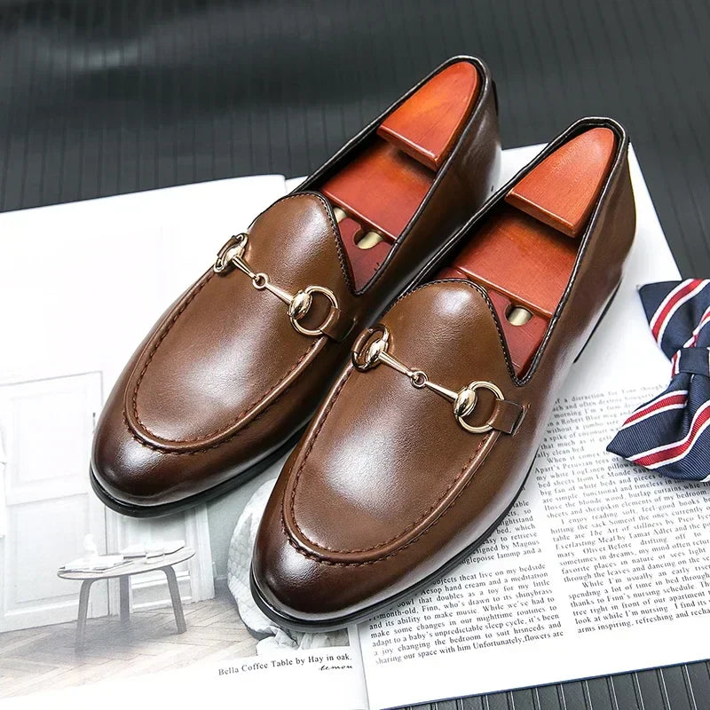 Womens Genuine Leather Shoes Classic Fit