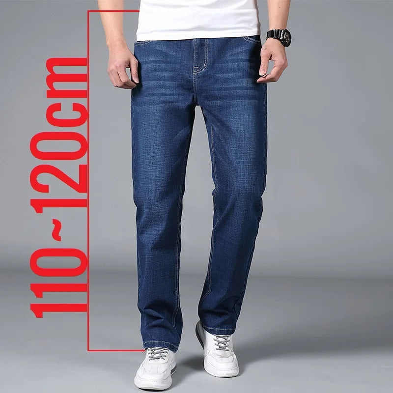 Mens Slim Fit Straight Leg Stretch Jeans - BritishMode
