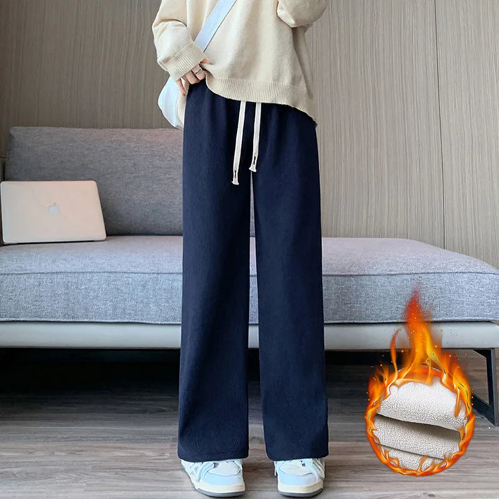 Womens Jogger Pants Thick Fleece Lined Warm Fit