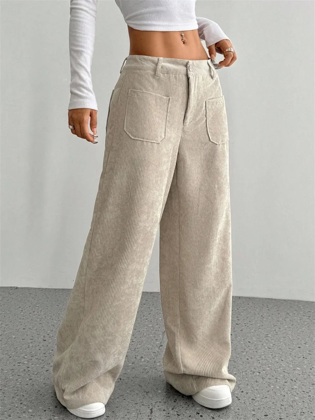 Mens Corduroy Pants Comfortable Fit