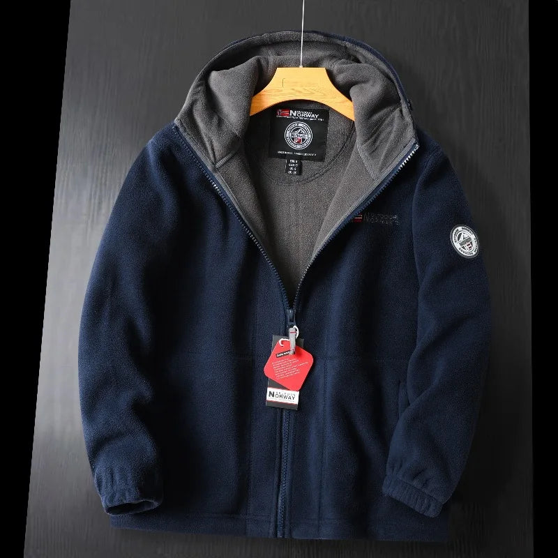 Mens Heavyweight Parka Coat Warm - BritishMode