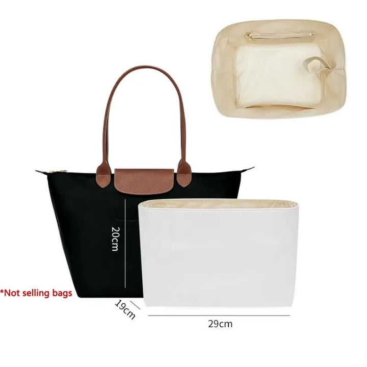 Unisex Tote Bag Organizer Insert Practical Design