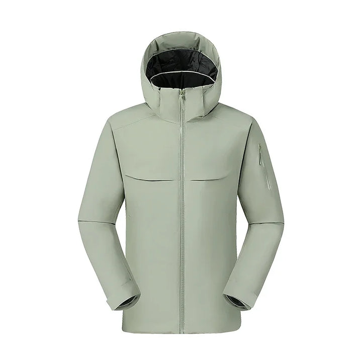 Unisex Casual Softshell Jacket with Hood