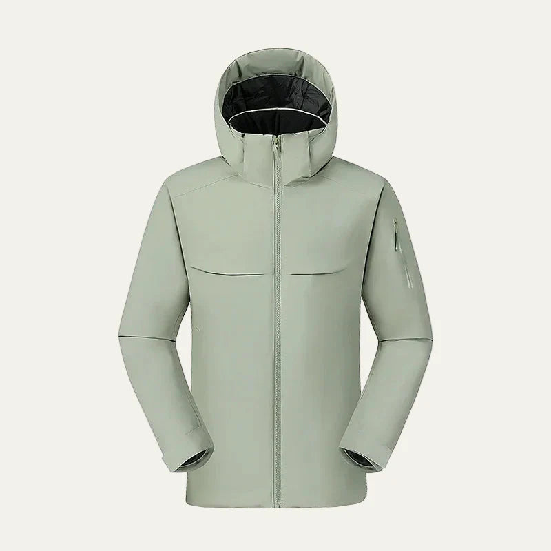 Mens Technical Hooded Jacket Streamlined Fit