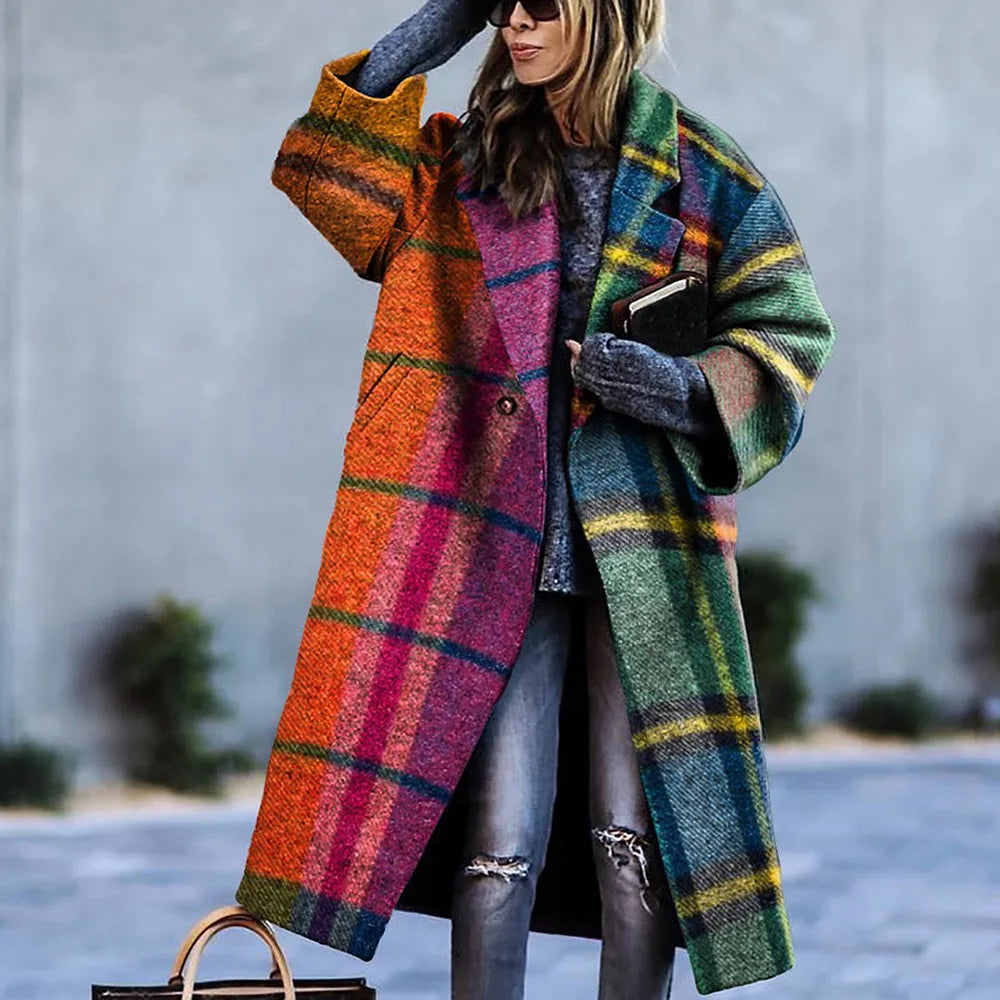 Womens Oversized Coat Comfortable Stylish Fit - BritishMode