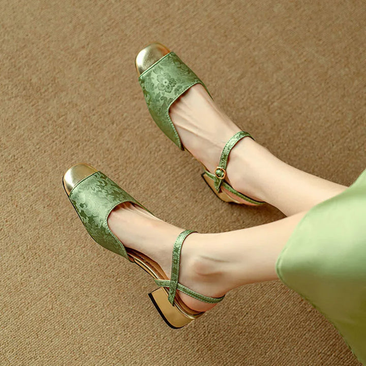 Womens Slingback Shoes with Adjustable Strap