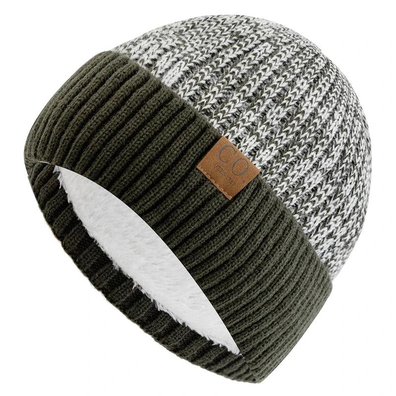 Unisex Winter Hat Fleece Lined Warm Fit