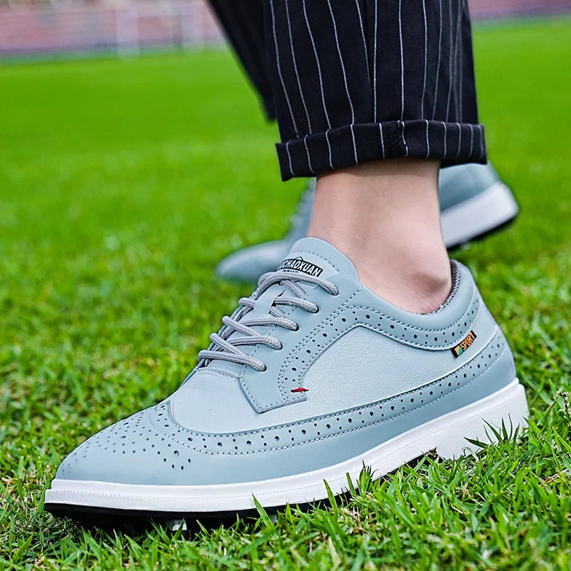 Mens Golf Shoes Durable Comfortable Fit