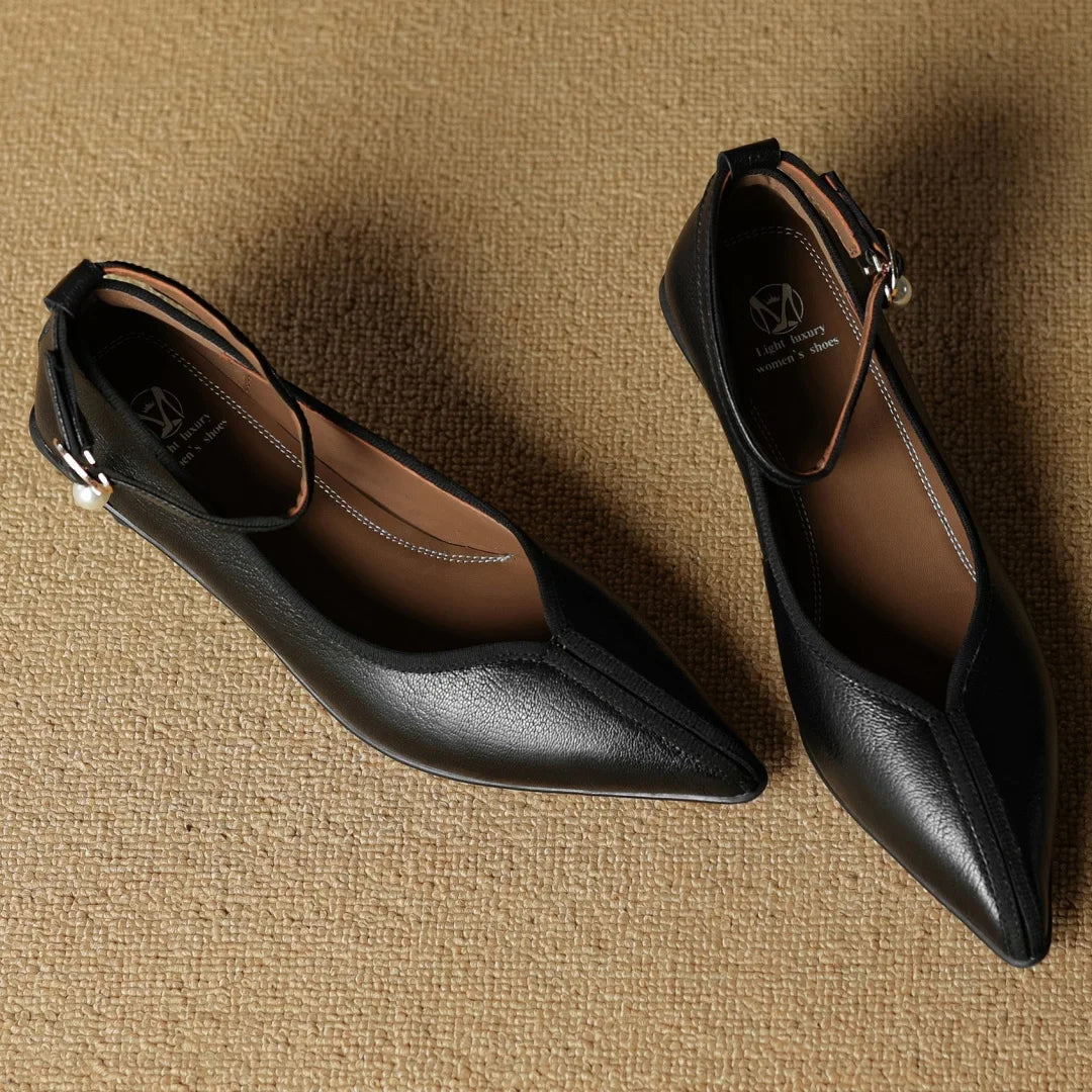 Womens Heels Genuine Leather Classic Fit