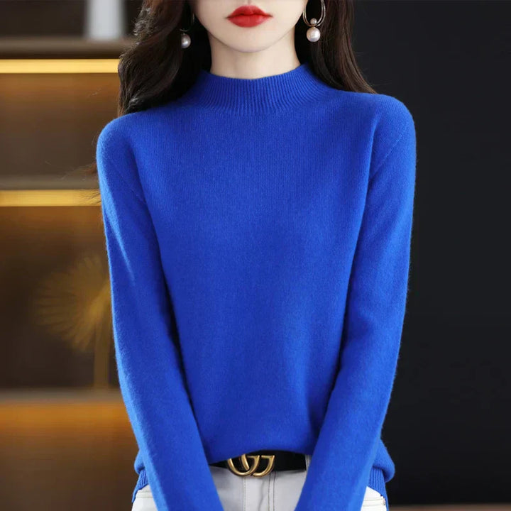 Womens Wool Sweater Cozy Fit Winter
