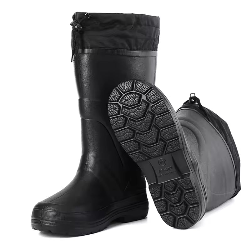 Unisex Waterproof Wellies with Fleece Lining